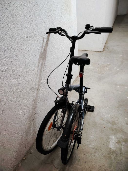 Bicicleta Dobrável B’TWIN 150 – Como Nova! Usada Apenas 1 Vez