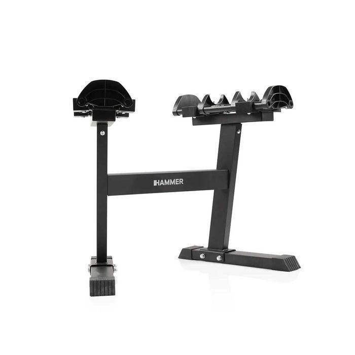 Zestaw hantli systemowych ze stojakiem HAMMER SMARTLOCK 2x32 kg