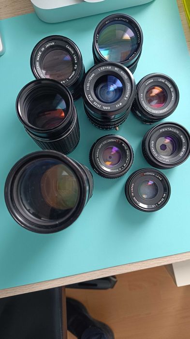 Várias Lentes analógicas - desde 40€