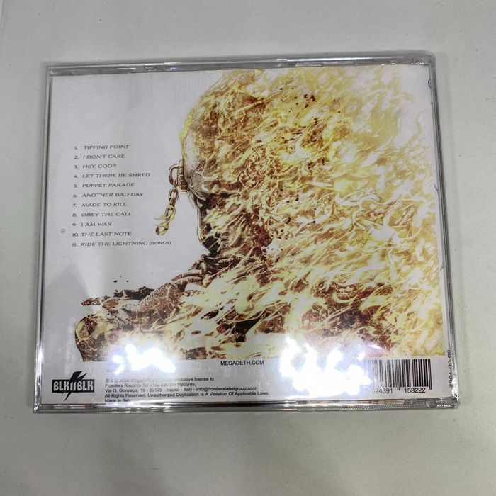 Фірмовий CD Megadeth – Megadeth (New) 2026 BLKIIBLK Records EU
