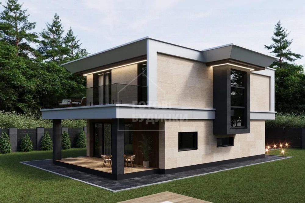 Продаж сучасного будинку в Ходосівці. Газ. Навіс. 20 хв до центру