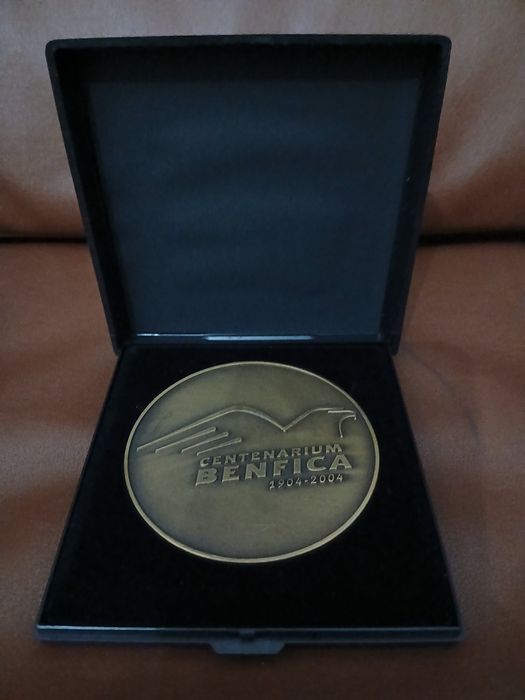 Medalha Centenária bronze S L BENFICA