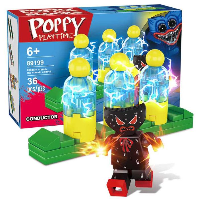 NEW! Конструктор Лего Хаги Ваги, Киси Миси Lego Poppy Playtime 8 видов