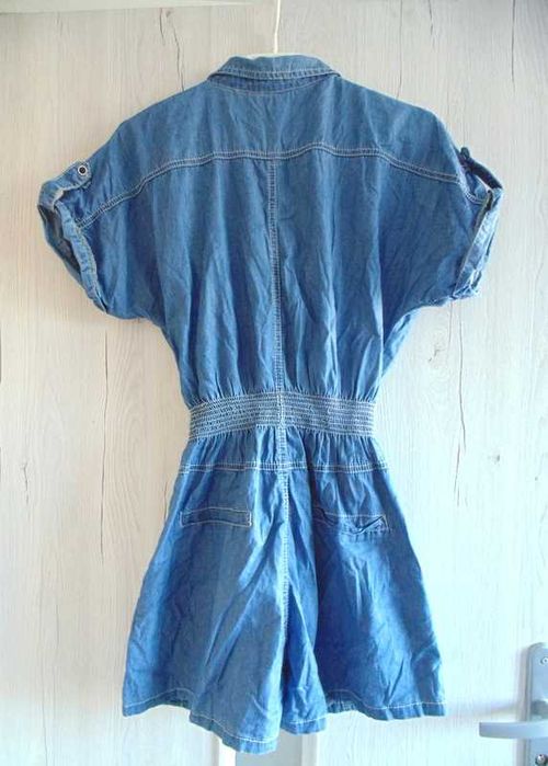 R.Marks nowy kombinezon damski jednoczęściowy jeans XL