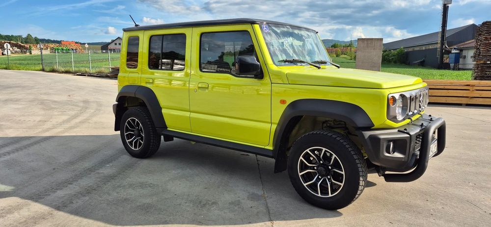 Suzuki Jimny GLX 5D AT wersja 5 drzwiowa maksymalne wyposażenie