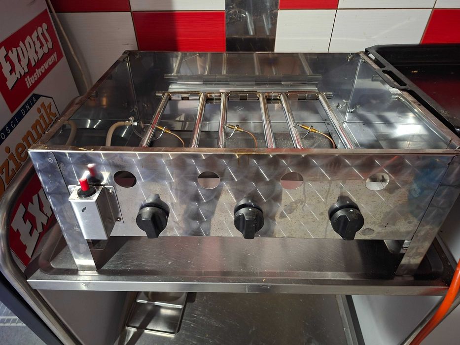 Patelnia gazowa gastronomiczna