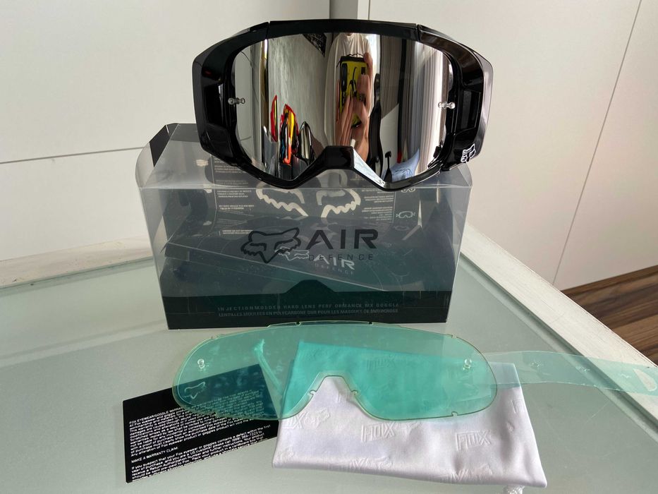 Gogle MX FOX VUE Air Defence (cross,quad,enduro,mtb)