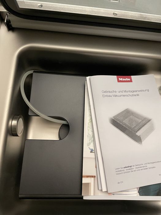 Miele EVS 7010 Graphit Grey Szuflada Vacum Pakowania próżniowego