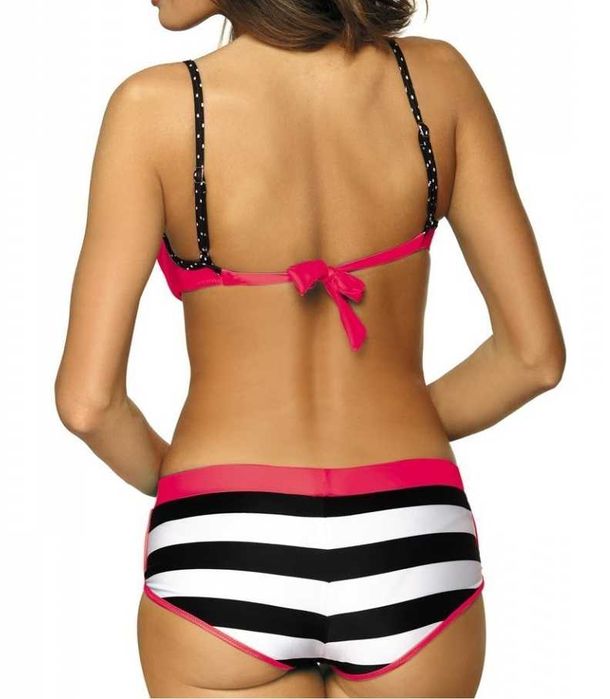 2115 Trzyczęściowy Kostium Strój Kąpielowy MARKO VICTORIA Push-Up S/36