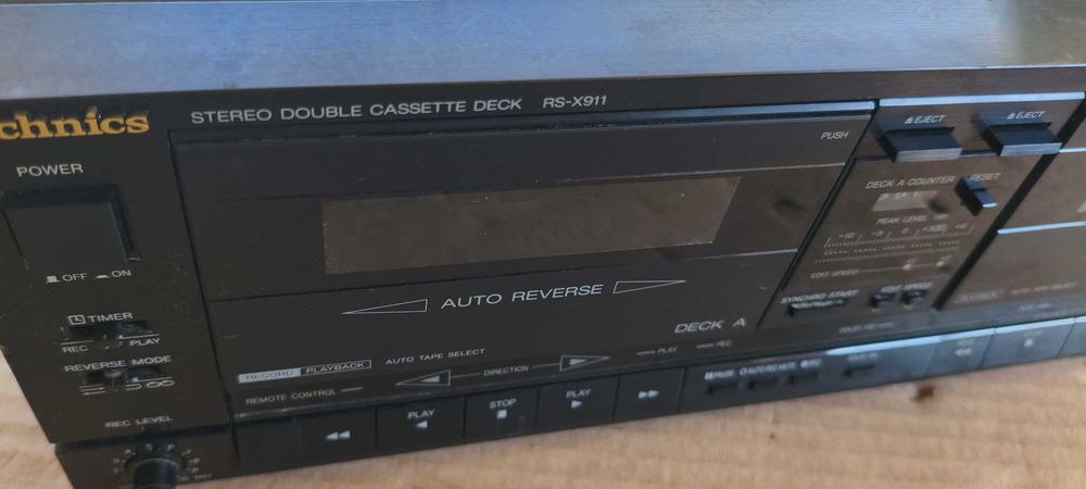 Дека касетна Technics RS-X911 магнітофон