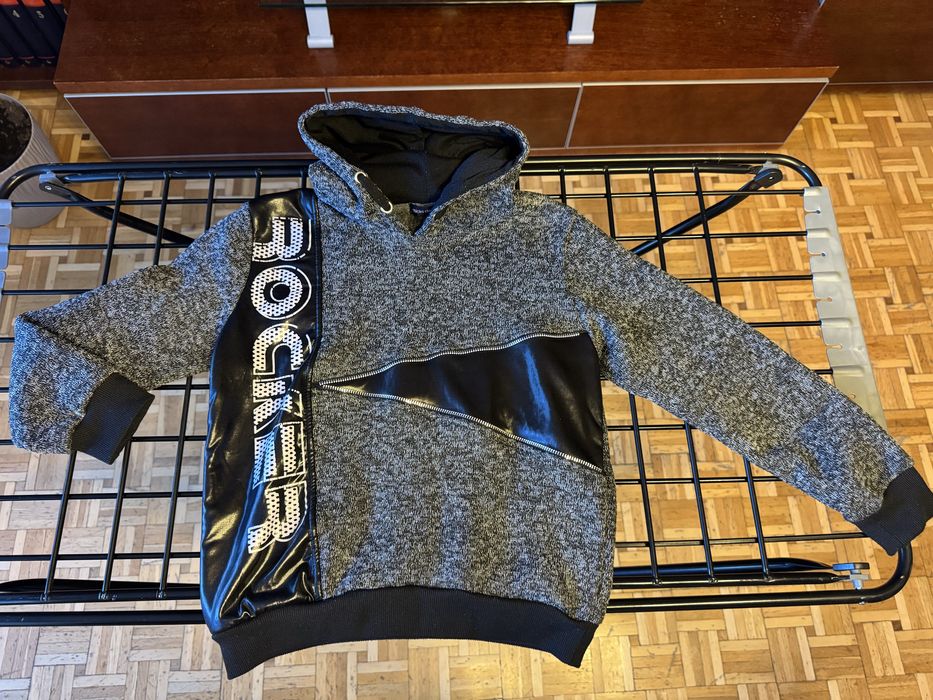 Ciepła bluza polarowa z kapturem Rocker r. 140