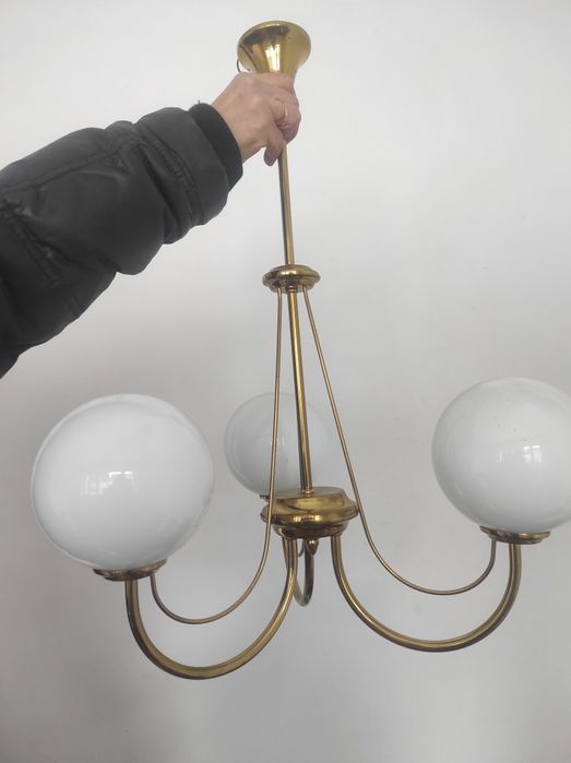 Lampa 3 ramienna, 3 klosze