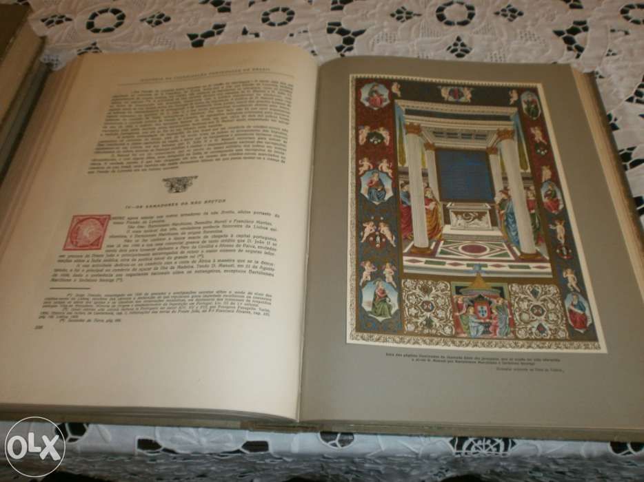 3 volumes Historia da Colonizaçâo Portuguesa do Brazil