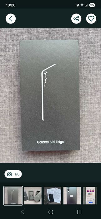 Продається Смартфон Samsung Galaxy S25 Edge