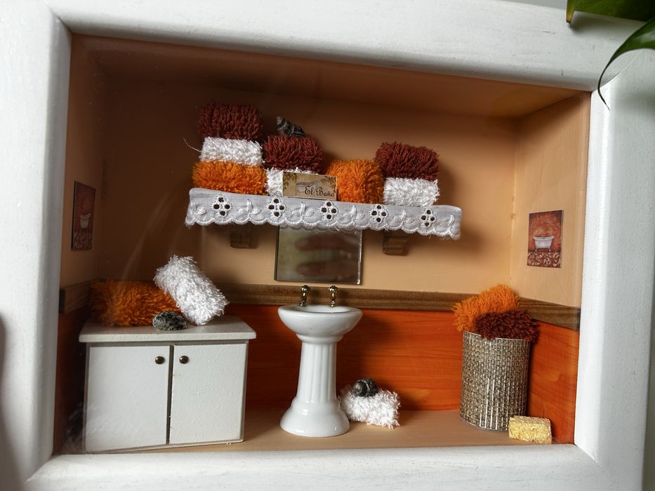 Bathroom-themed decorative frame/quadro64738201193729121