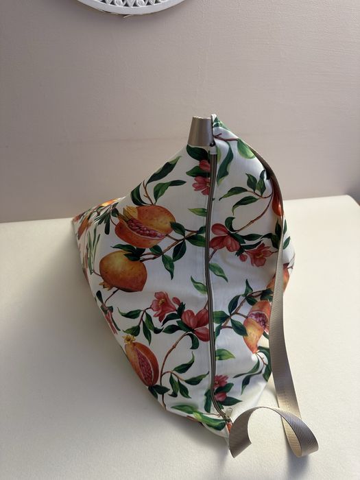 Almofada praia com tecido impermeavel Romãs