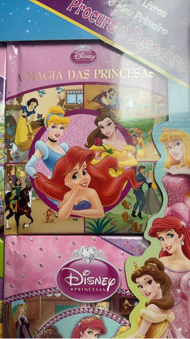 Disney 4 Mini Livros O Meu Primeiro Procura e Descobre