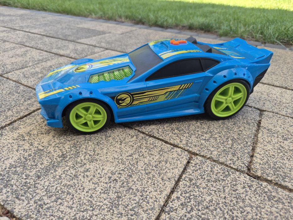 Auto  Hot Wheels Drift Rod, światło, dźwięk. DUŻY 35cm