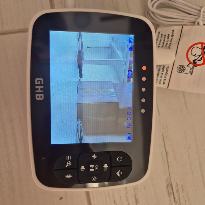 GHB Niania Elektroniczna Kamera  Wyświetlacz