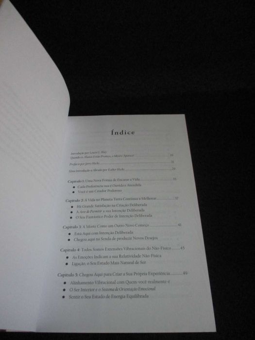 Livro O Fantástico Poder da Intenção Deliberada Jerry e Esther Hicks