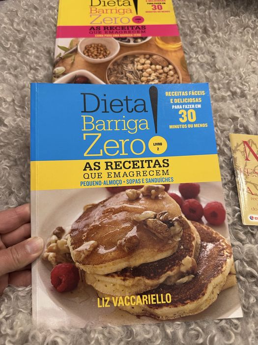 Dieta Barriga Zero 2 livros - as receitas que emagrecem