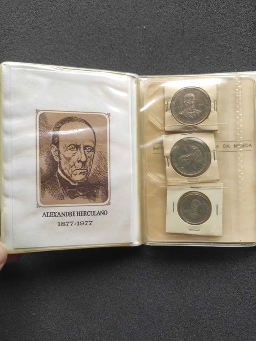 Carteira Alexandre Herculano Proof - 2.5$ - 5$ - 25$