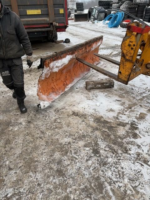 Pług śniezny antyk