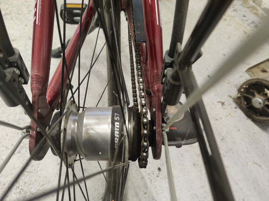 Rower damski Cossack. Opony 28" cali