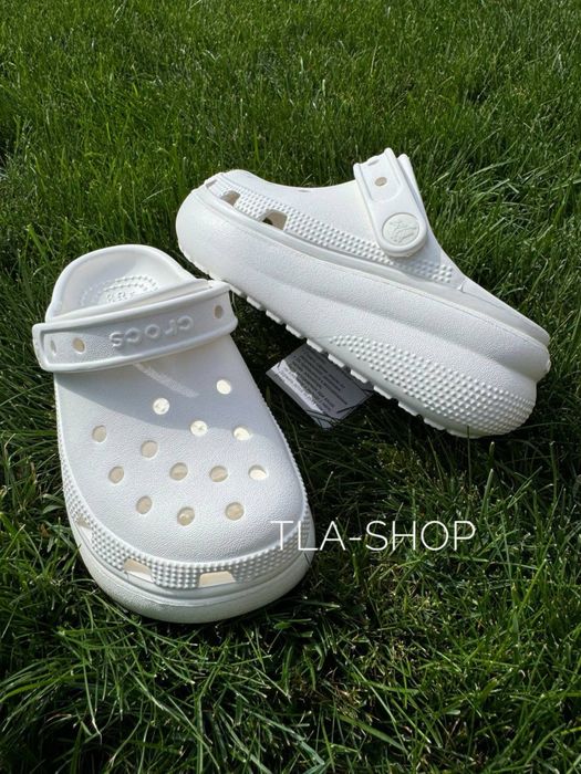Дитячі крокси сабо на платформі crocs classic cutie clog