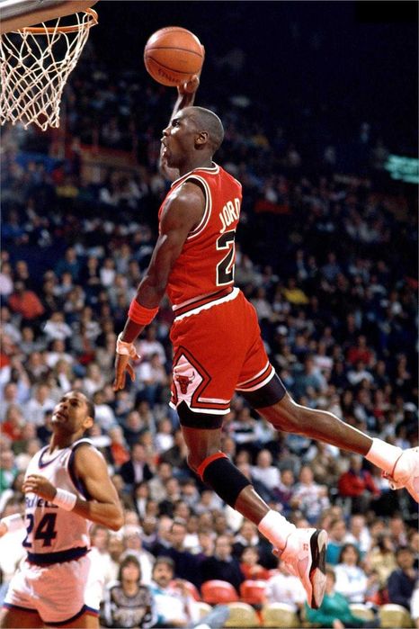 Plakat Michael Jordan Wsad 50x35cm NBA koszykówka Chicago Bulls