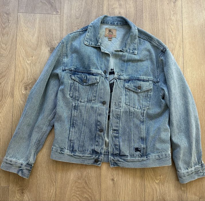 Casaco Supreme x Burberry Denim