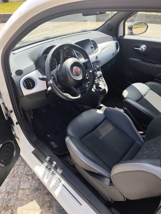 Fiat 500 cabrio.