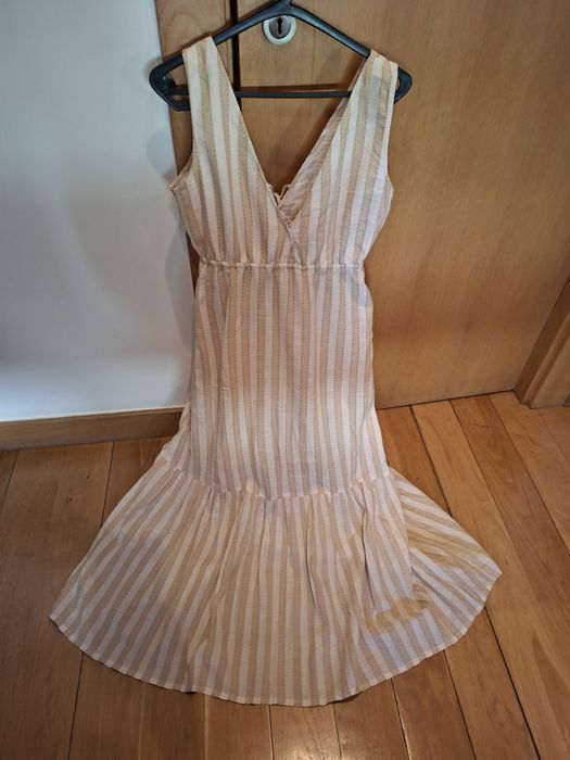 Vestido Maxi S(Massimo Dutti)Novo