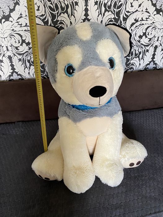 Плюшева іграшка хаскі , мопс. HB Leusur. Tu