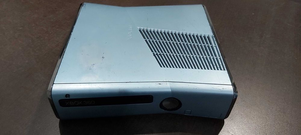 Consola Microsoft Xbox 360 Slim Azul-Cinza XBOX360