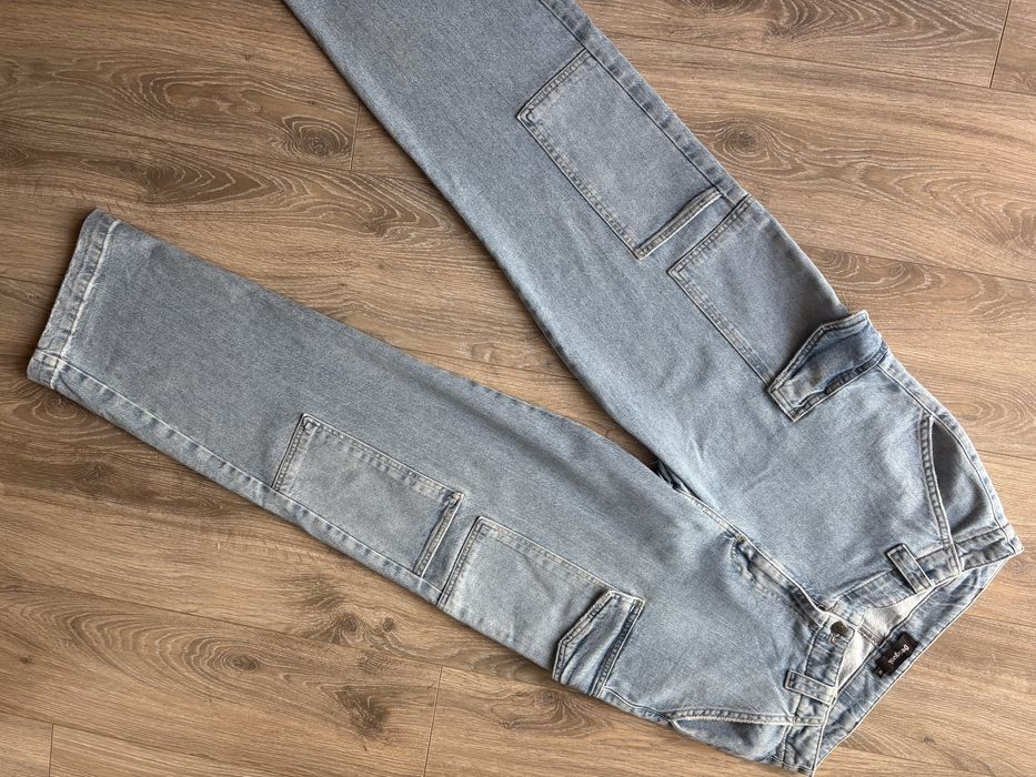 Jeansy bojowki  Desiqual rozmiar 40