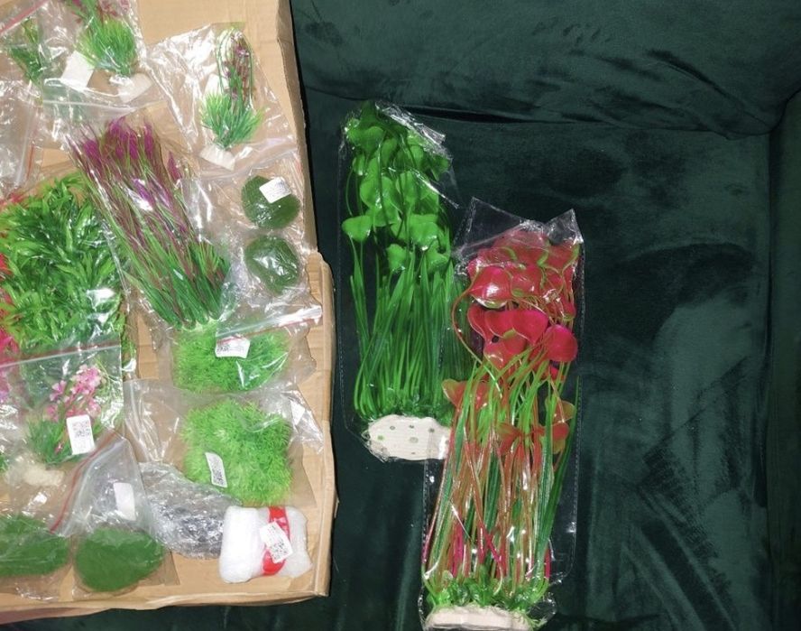 Rośliny do akwarium (sztuczne)