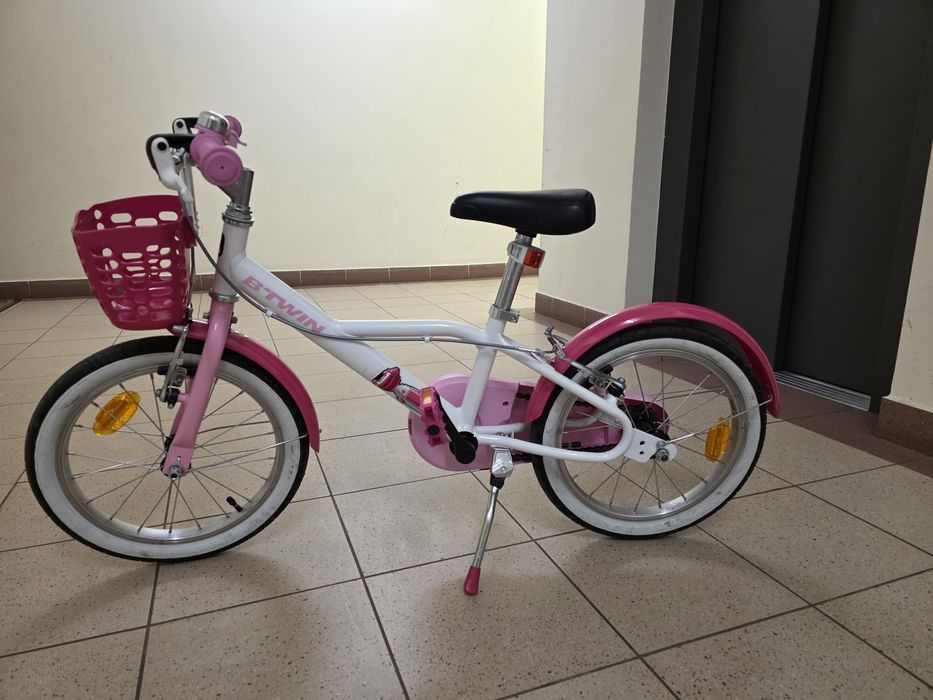 Rower dziecięcy Btwin 500 Doctogirl 16 cali