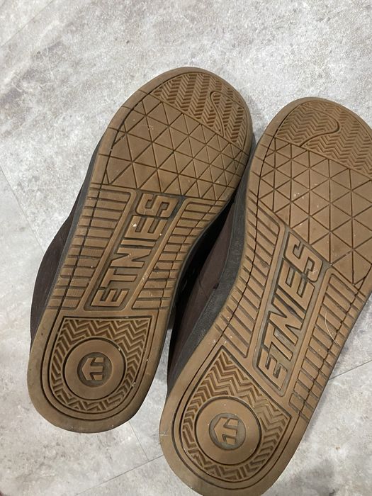 Кеди etnies коричневі, sk8 type