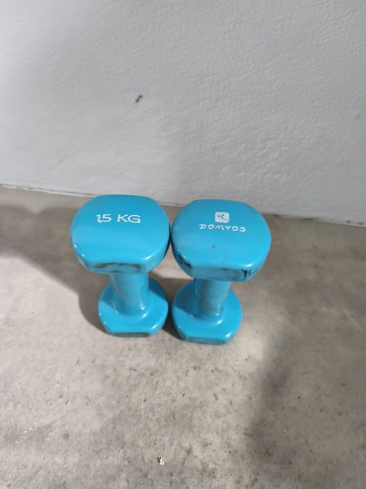 Conjunto de 2 Halteres Domyos (2 x 1,5 KG)