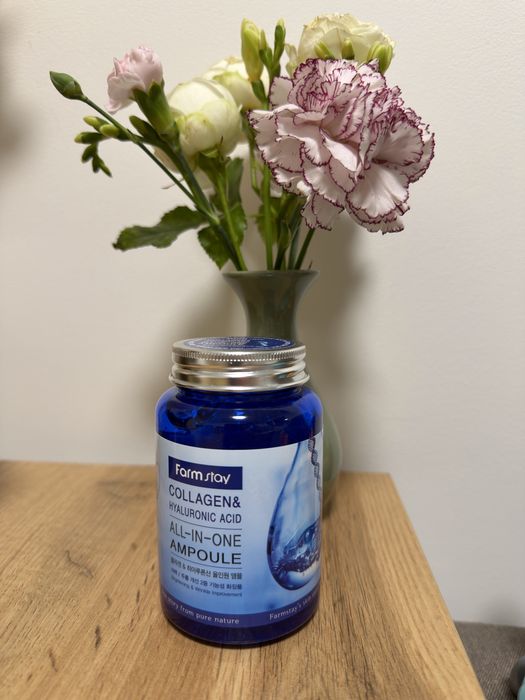 Сироватка FarmStay Collagen & Hyaluronic Acid All-In-One Ampoule