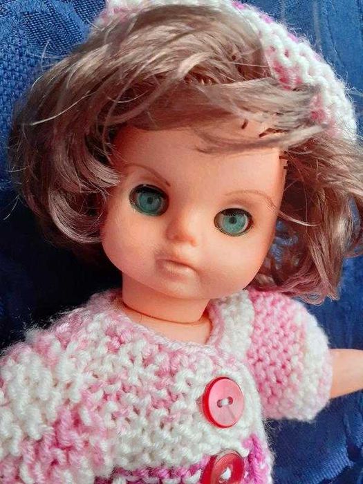 1970-е! Elsterwerda кукла ГДР винтаж 25 см советская в одежде