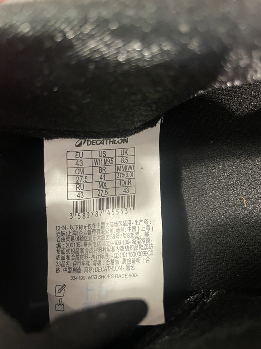 Sapatilha de encaixe Race 900