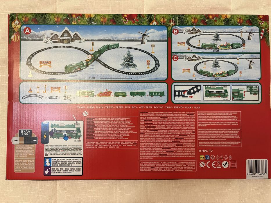 Comboio de natal novo