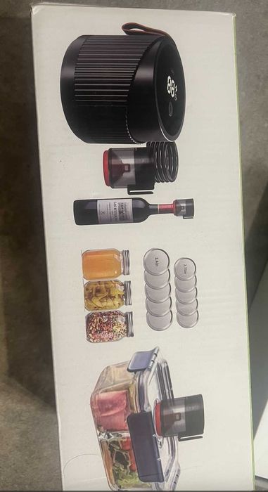 Вакуумный упаковщик банок и бутылок 3 в 1