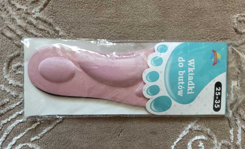 Wkładki do butów profilowane 25/35