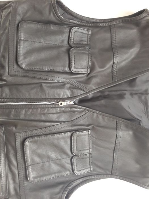 Жилетка натуральная кожа