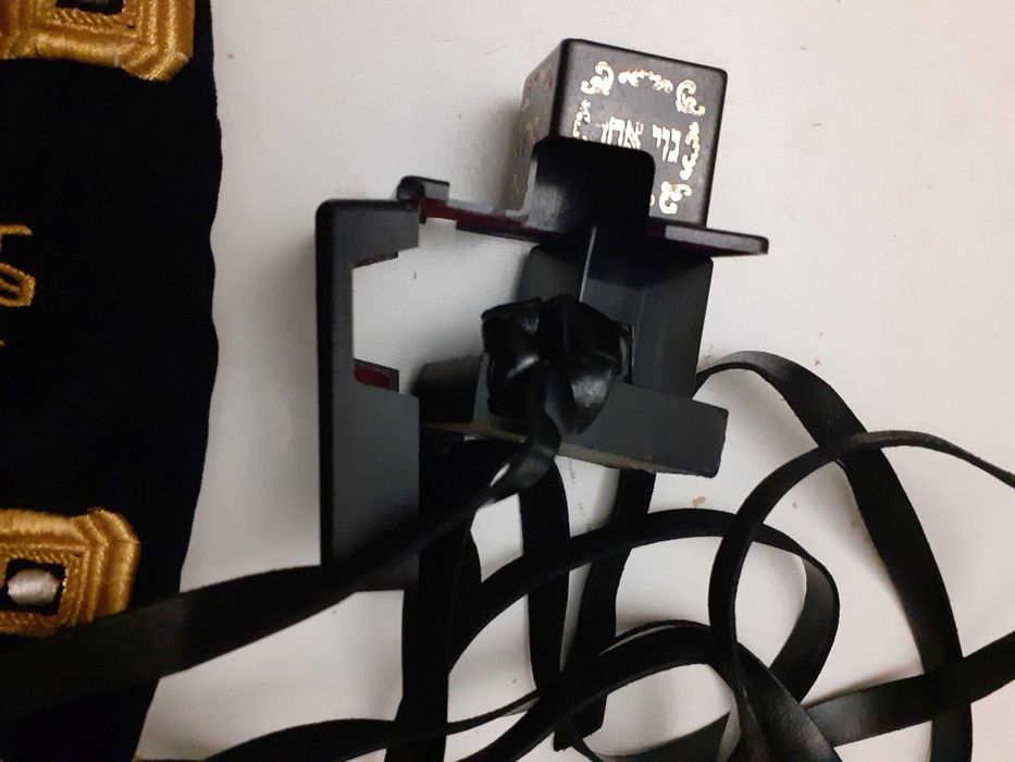 Амулет Тфилин (набор  2 шт. Тфилин Раші, Тфилин Рабейну Тама.) С. СТАМ