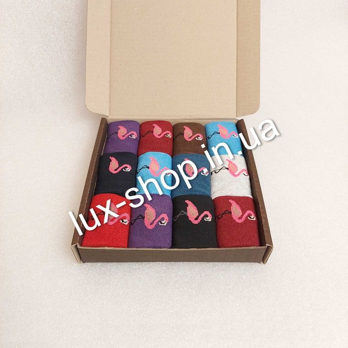Жіночі шкарпетки (осінь, весна) набір 12 пар - якісні, житомирські