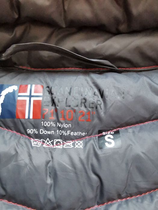 Scandinavian Explorer lekka kurtka puchowa S
